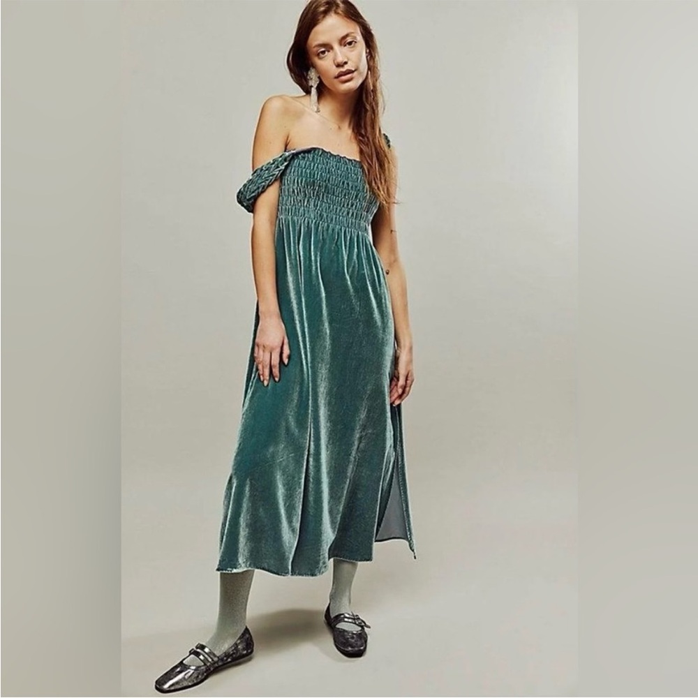 Free people Camille Midi Dress